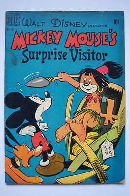 Walt Disney's MICKEY MOUSE, FC # 268, DELL, our grade 5.5-6.0