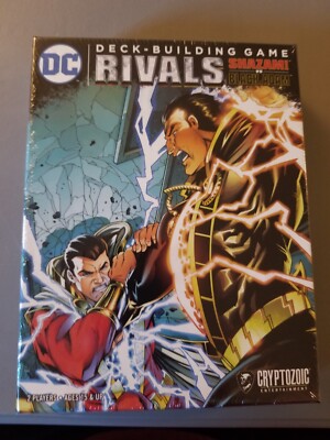 DC Deck Building Game Expansion Rivals 4 Shazam Vs. Black Adam (Sealed)