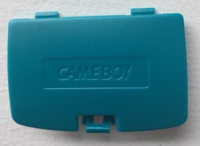 GBC Replacement Door - Teal Blue - Battery Cover for Game Boy Color  