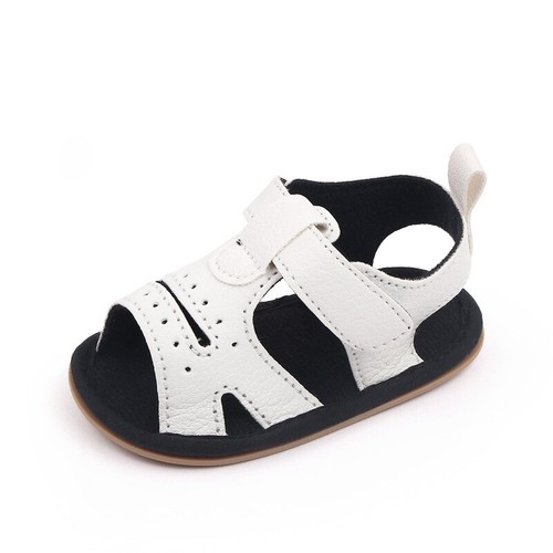 Baby Girls Boys Toddlers Soft Sole Prewalker Newborn Pram Shoes Casual Sandals - Picture 10 of 17