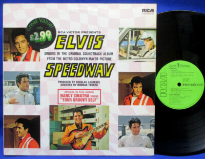 LP ELVIS PRESLEY - NANCY SINATRA - SPEEDWAY / UK ENGLAND RCA INTS 5041