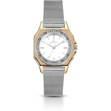 Orologio Donna Ops Objects Paris Lux Crystal OPSPW-513 Acciaio Oro con Zirconi 
