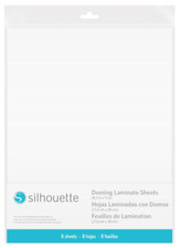 Hojas laminadas Silhouette Doming 8 hojas retrato camafeo curiosidades laminado