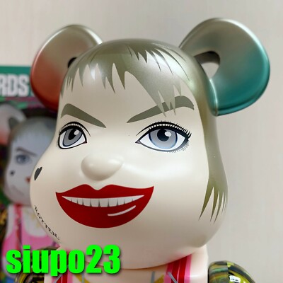 Medicom 400% Bearbrck ~ Harley Quinn Be@r brick Birds of Prey Ver