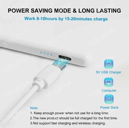 Universal Stylus Stift für Tablet Handy Touch Stift IOS Android Windows Schwarz - Bild 2 von 4