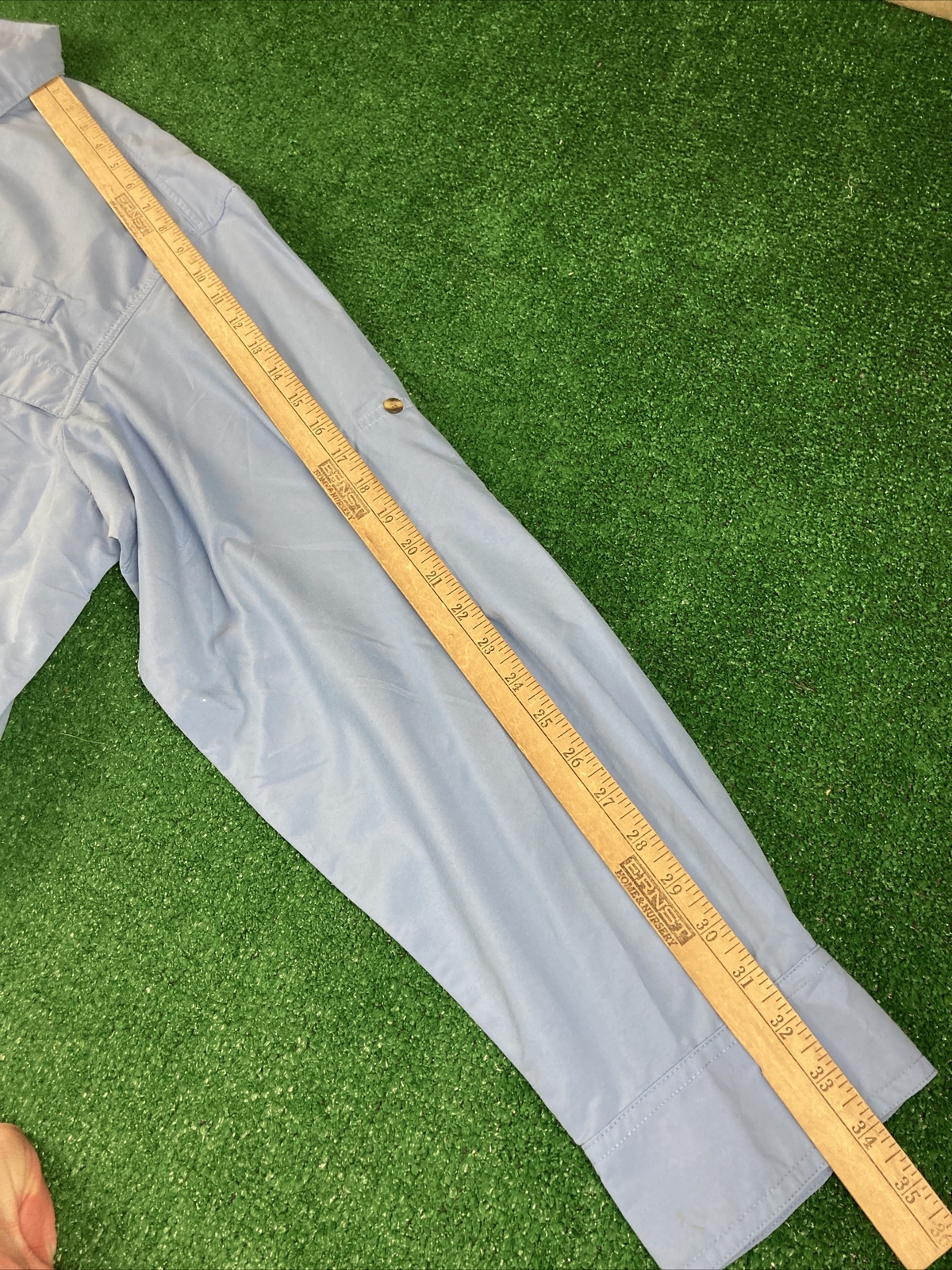 Vtg LL BEAN DPD24 Button Double Pocket Fisherman Kayak Hunting Shirt Vented New