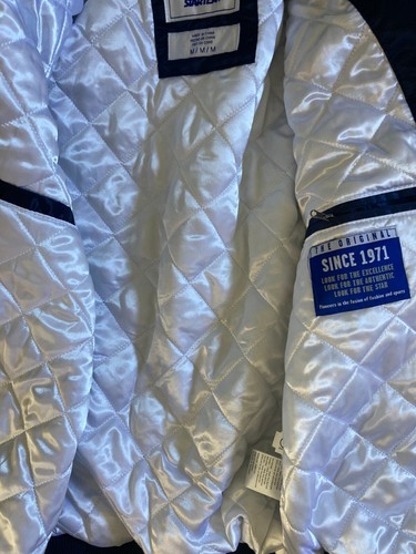 Sz Medium Men - Starter NFL Seattle Seahawks Bomber Jacker Full-Snap Nylon NEW - Picture 3 of 6