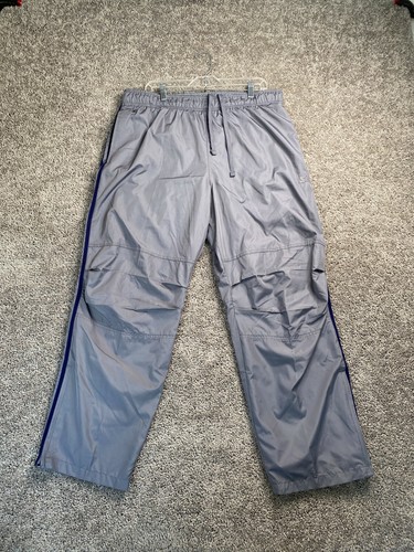 Starter Pants Adult Large Gray Blue 