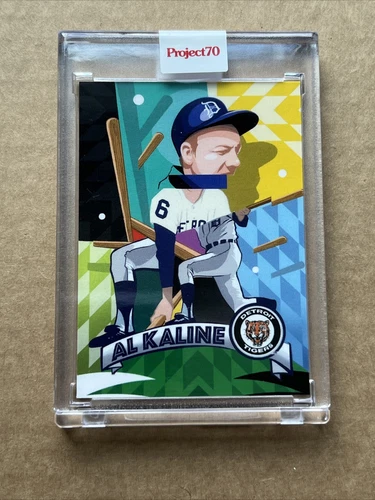 AL KALINE - MLB HOF - 2021 TOPPS PROJECT 70 CARD # 68 - PR 2395 - POSE - TIGERS
