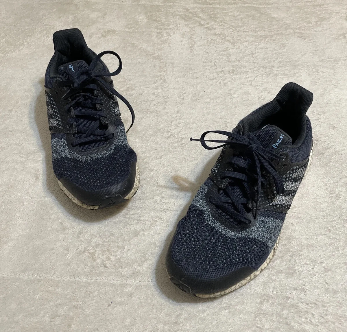 adidas gazelle silver green womens adidas Men's Ultraboost 22 x Parley Running Shoes, Size 8, Black/Grey main image 0