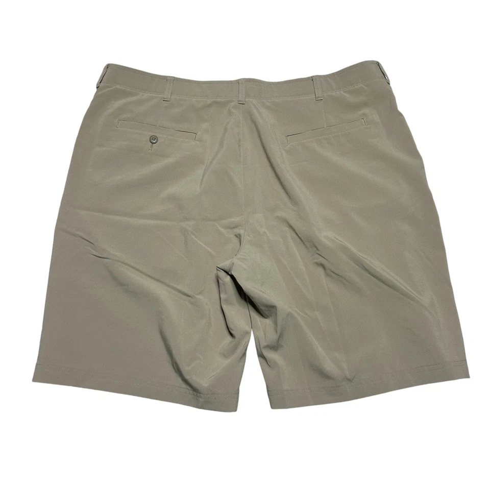 Pantalones Cortos de Golf Ben Hogan Para Hombre 40 Caqui Frente Plano Rendimiento Elastizados Exterior Foto 2 de 4