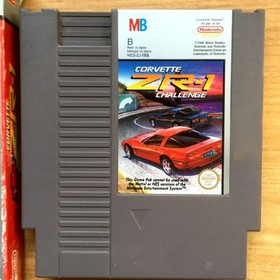 CORVETTE ZR-1 CHALLENGE EN BO&Icirc;TE SANS NOTICE NINTENDO NES PAL B FRA IN COMPLET