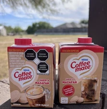 2- COFFEE MATE MAZAPAN FLAVOR COFFEE CREAMER 530g 18.69oz Limited Edition