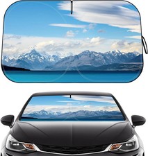Windshield Sun Shade - Car Windshield Sun Shade for UV Protection Heat Reduction