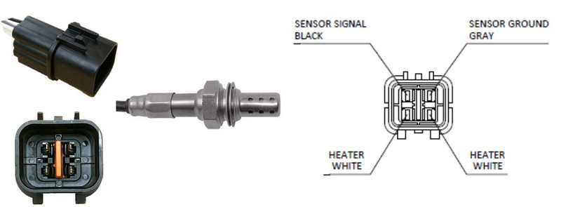 Intermotor Oxygen Sensor For Kia Carens 2006-2007 64779 LLB747 LEB5215