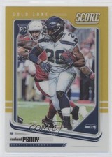 2018 Panini Honors Score Update Rookies Gold Zone 33/50 Rashaad Penny #456 0b2
