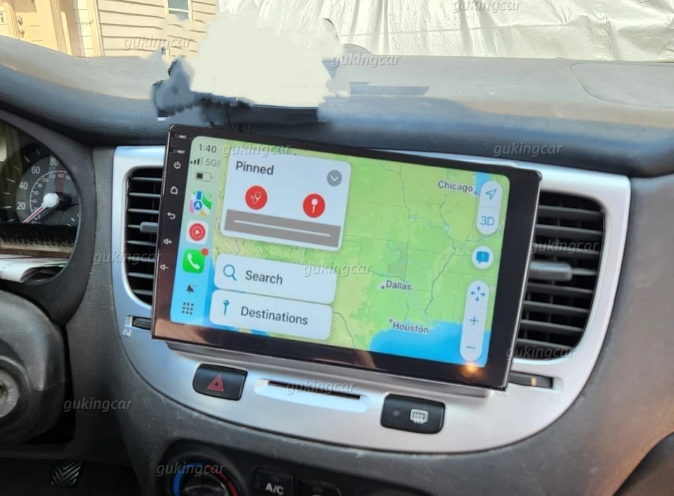 4+64G 10.1" For Kia Rio 2005-2011 Android15 CarPlay Car Radio GPS NAVI Foto 2 de 4