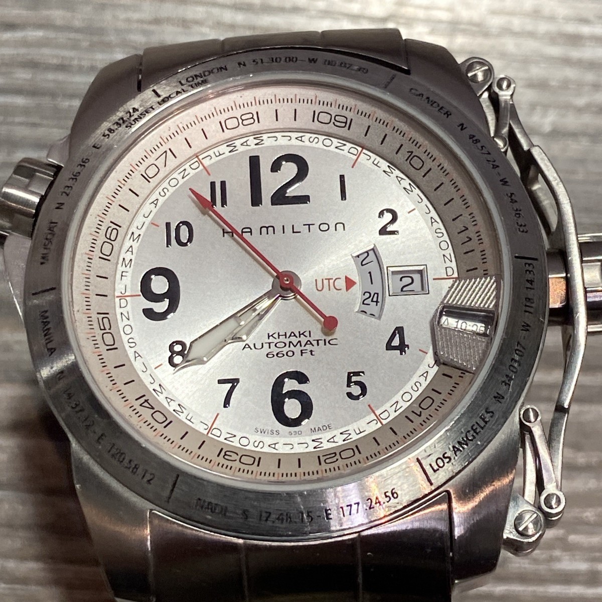 Hamilton Khaki Action Twilight Automatic Watch | eBay