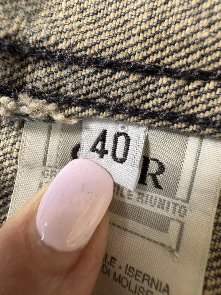 Jaqueta jeans Helmut Lang 1998 vintage azul tamanho 40 feita na Itália - Imagem 4 de 4