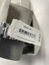 MICHAEL KORS BRADSHAW CHRONOGRAGPH WATCH MK6174 STAINLESS STEEL MSRP 329 SILVER