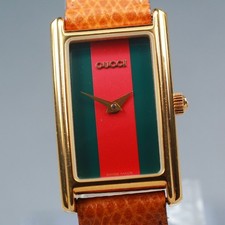 [NEAR MINT] Vintage GUCCI 2600L Square Sherry Line Women's Quartz Watch JP U858