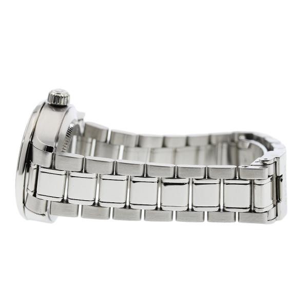 TUDOR STYLE 12100 28mm SS Automatic Silver Dial Date Watch #C551 image 2