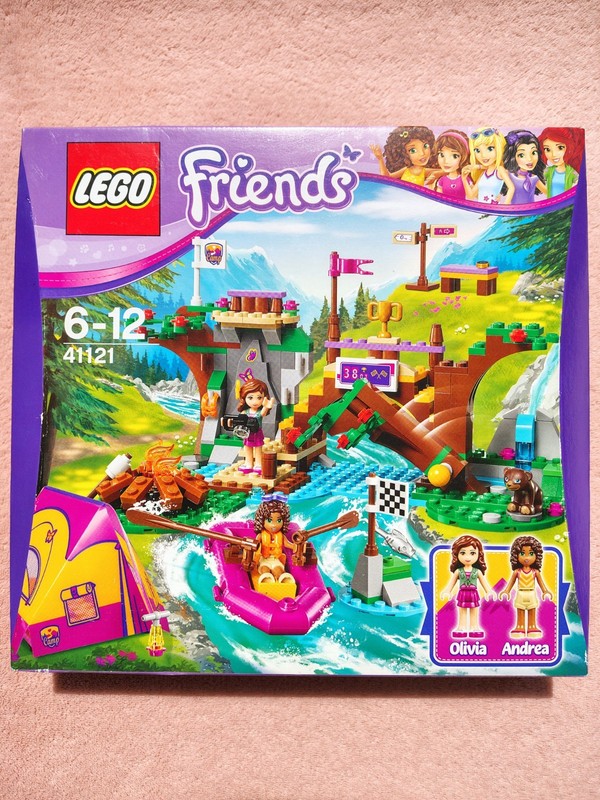 LEGO Friends: Adventure Camp Rafting Set 41121 Factory Sealed Box 2016 Retired