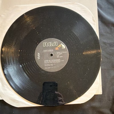 Vinyl Record Eurythmics Love Is a Stranger RCA Victor 33 RPM PW-13629 1982