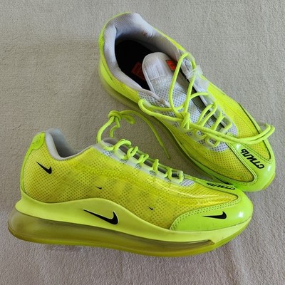 US 10 HERON PRESTON NIKE BY YOU AIR MAX 720/95 VOLT GREEN