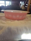 Vtg Pyrex Pink Daisy Cinderella 045 Casserole Baking Dish 2.5 Quart No Lid