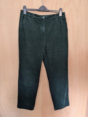 Sea Salt Heald Cordhose Gr. UK 12 Smaragdgrün Baumwolle 