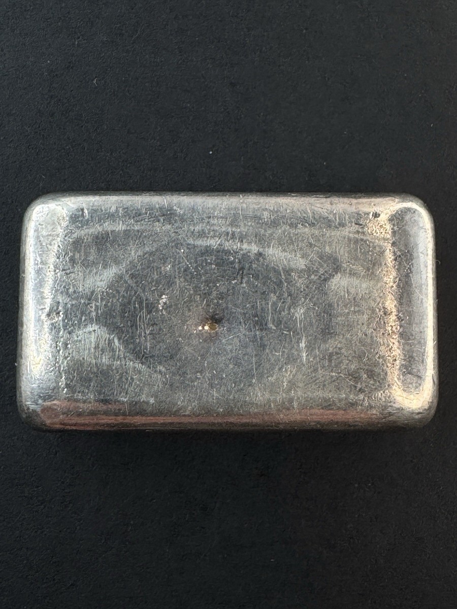 1965 Johnson Matthey Canada JMC 5 Oz .999+ Fine Silver Bar * With