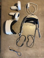 Meta Quest 2- Used, 128GB, w/ Saqico Headstrp...
