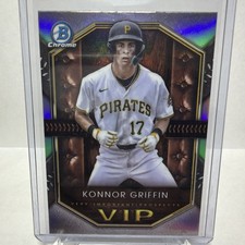 2025 Bowman Chrome Konnor Griffin VIP Refractor #VIP-20 🔥 Pirates