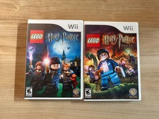 Wii - LEGO Harry Potter Years 1-4 / 5-7 Bundle - Tested and Works Great