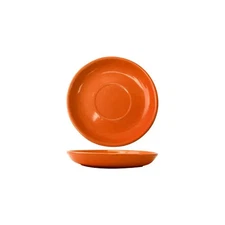 International Tableware, Inc CA-36-O Cancun Orange 5-3/16" Ceramic A.D. Saucer