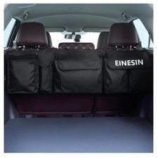 Auto Kofferraum Organizer Oxford Schwarz faltbar mit Kühltasche