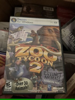 Zoo Tycoon 2: Extinct Animals Expansion Pack PC CD Game - Used - Good