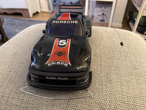 Oldtimer Radio Shack 60-3045A Porsche 935 Turbo Radio Control Car OVP - Bild 5 von 11