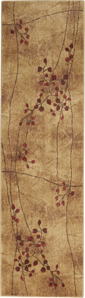 Alfombra Nourison Somerset Rustic Latte 2'3'' x 8', Fácil Limpieza, Sin Sheddi... Foto 2 de 4