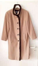 Schöner Wintermantel Damen Schurwolle und Kaschmir Gr. 44