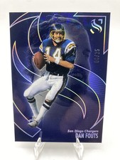 2025 Panini Silhouette Dan Fouts Cracked Ice Parallel /25
