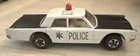 Hot Wheels Redlines Black-And-White Police Car White Interior Very Near Mint
