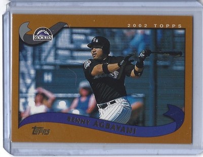 2002 Topps Traded Benny Agbayani #49 Short Print SP