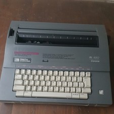 Smith Corona SL480 Electric Typewriter Tested & Working w/ Cover  thumbnail