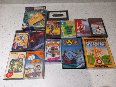 BBC Micro Acorn Electron Spielkassette Konvolut