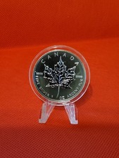 2012 Canada 1-oz .9999 Fine Silver Maple Leaf In Capsule.