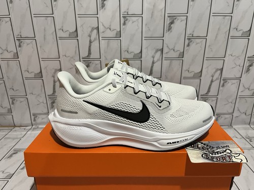 New Nike Air Zoom Pegasus 41 White Black Running Training Gym Shoes Women 8