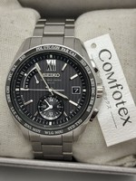 Seiko Braitz World Time Funk-Solaruhr SAGA145 84-H50 Neu