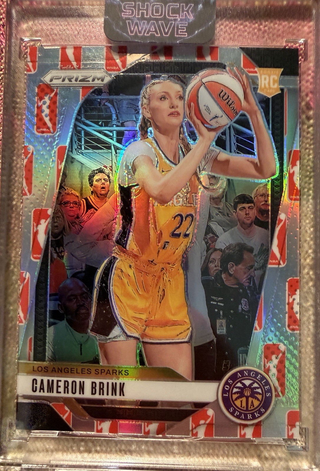 2024 Panini Prizm WNBA - Cameron Brink #127 WNBA Logo Prizm (RC)